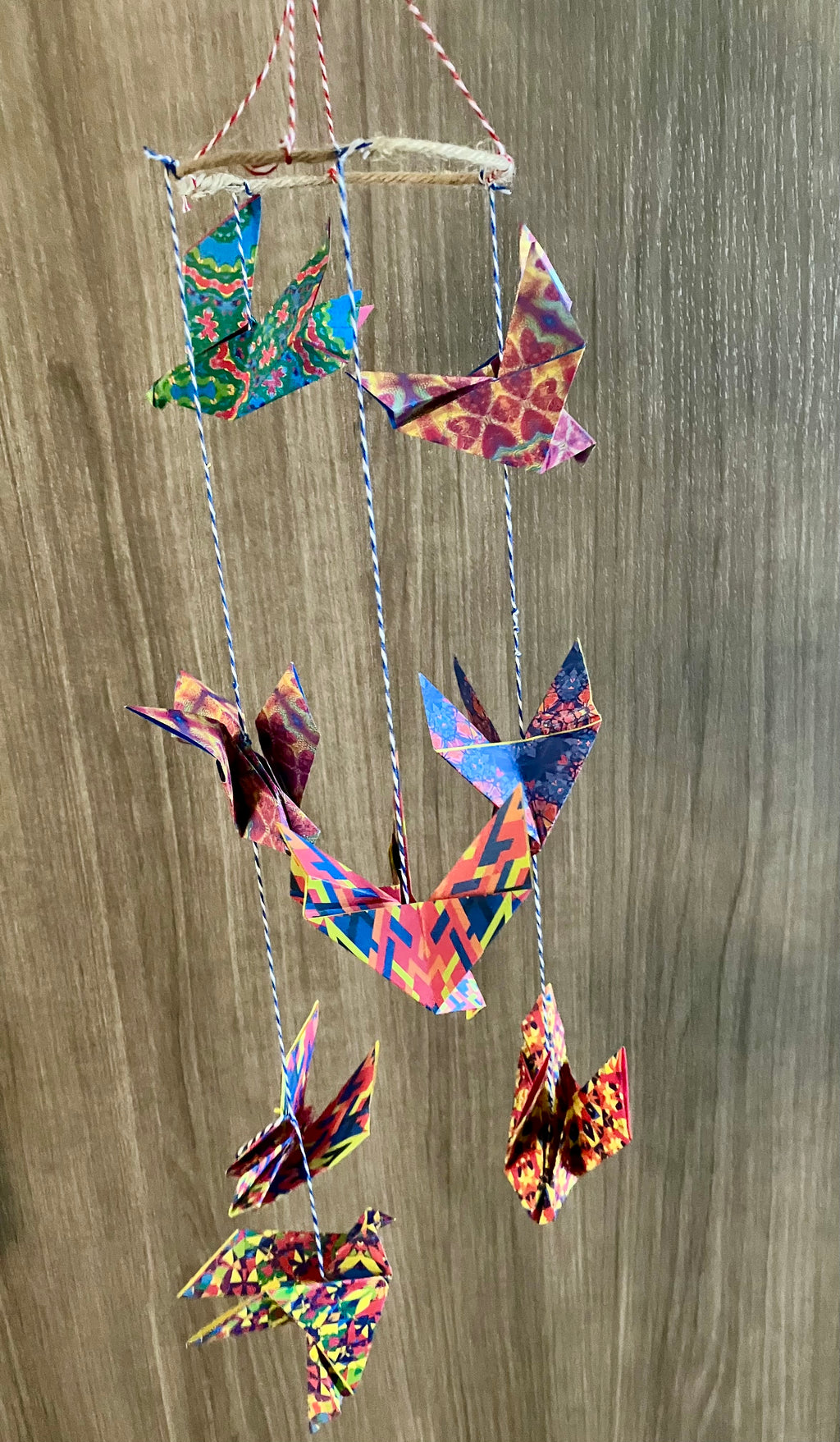 small origami chandelier