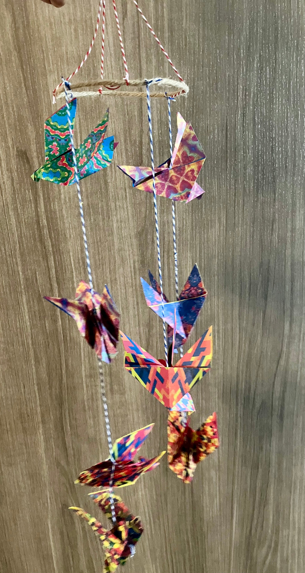 small origami chandelier